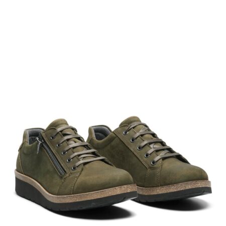 New Feet Oliven Nubuck Sko
