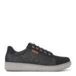 New Feet Sort Sko Metal Look Kalveskind - Billede 2