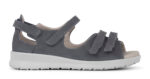 New Feet Gråblå Sandal med Hælkappe - Billede 2