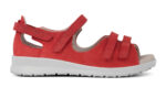 New Feet Rød Sandal med Hælkappe - Billede 2