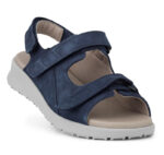 New Feet Blå Sandal Nubuck