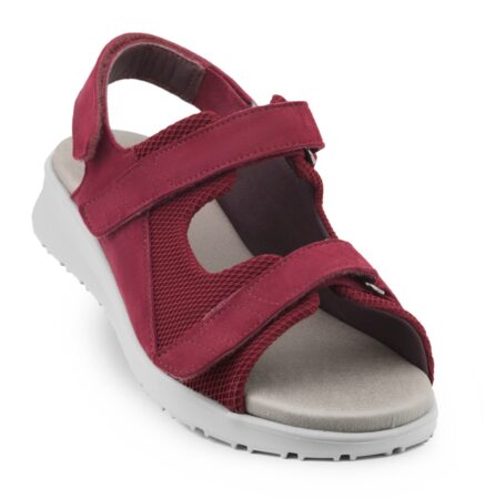 New Feet Bordeaux Sandal Ruskind