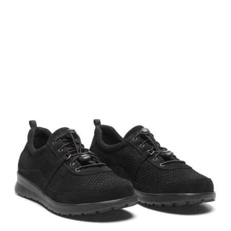 New Feet Sort Sko Med Print