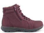 New Feet Bordeaux Ruskind Støvle - Billede 2