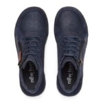 New Feet Mørkeblå Støvle m Lynlås - Billede 3