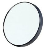 Spejl Sort Ø 9cm 10X m/sugekopper - Billede 3