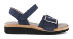 New Feet Mørkeblå Sandal Nubuck - Billede 2