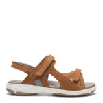 New Feet Sandal Natur Kalveskind Nubuck - Billede 2
