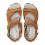 New Feet Sandal Natur Kalveskind Nubuck - Billede 3