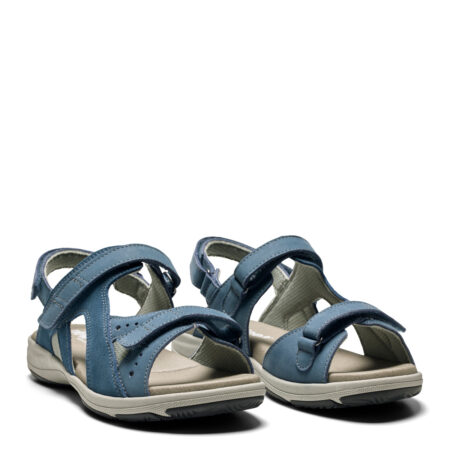 New Feet Jeansblue Sandal Nubuck