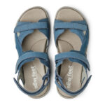 New Feet Jeansblue Sandal Nubuck - Billede 3