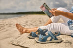 New Feet Jeansblue Sandal Nubuck - Billede 6