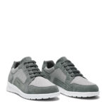 New Feet Armygrøn Sko Textil Stretch