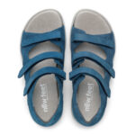 New Feet Jeansblå Sandal m. Hælkappe - Billede 2