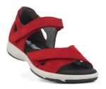 New Feet Rød Sandal m. Hælkappe