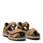 New Feet Cognac Sandal Med hælkappe