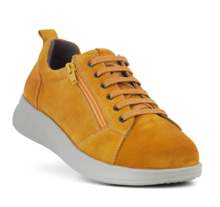 New Feet Gylden Sko Ruskind