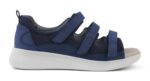 New Feet Blå Sandal m. Hælkappe - Billede 2