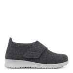 New Feet Antrasit Uld Filt Sko - Billede 2