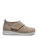 New Feet Brun Uld Filt Sko - Billede 2
