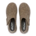 New Feet Brun Uld Filt Sko - Billede 3