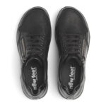 New Feet Sort Snørebåndssko - Billede 3