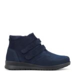 New Feet Blå Støvle Nubuck med velcro - Billede 2