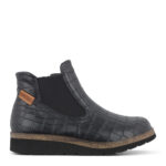 New Feet Støvle I Sort Med Lynlås - Billede 2