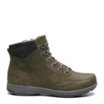 New Feet Oliven Støvle Nubuck Læder - Billede 2