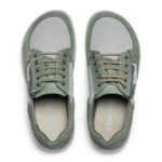 New Feet Damesko med snøre og lynlås, Mesh, Army - Billede 3