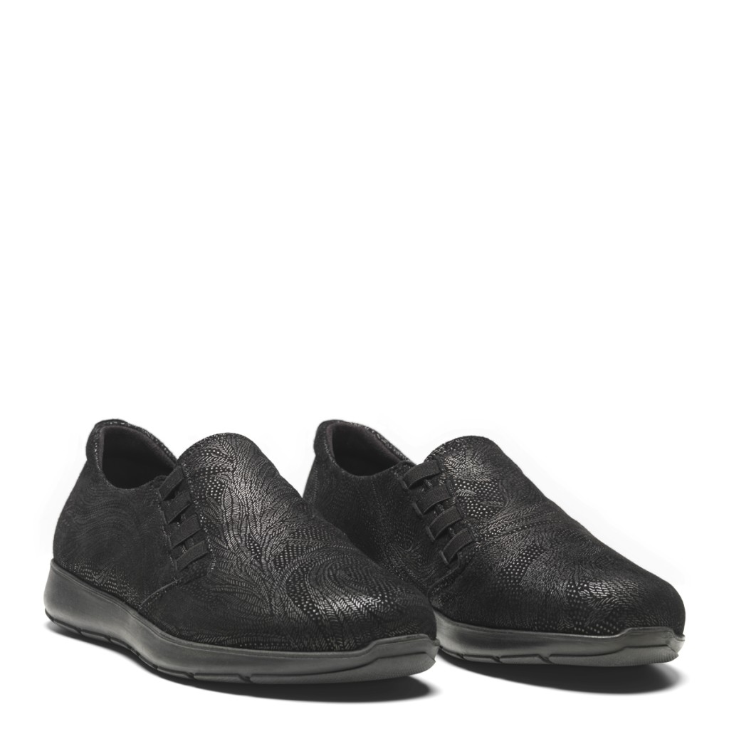 212-34-2415 New Feet Sort Loafer Gedeskind - Billede 1