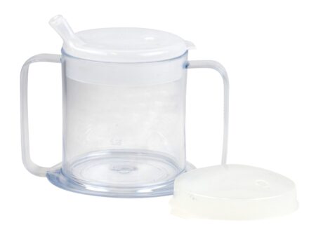 KlartTransparant Krus 240ml Med Låg