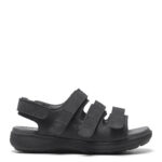 New Feet Sandal Sort Nubuck Læder - Billede 2