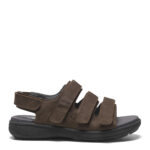 New Feet Sandal Brun Nubuck Læder - Billede 2