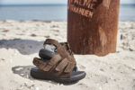 New Feet Sandal Brun Nubuck Læder - Billede 4