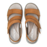 New Feet Natur Sandal Nubuck - Billede 3