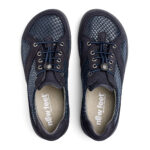 New Feet Blå Sko Textil Stretch - Billede 3