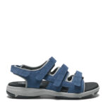 New Feet Sandal Blå Ruskind - Billede 2