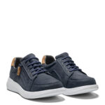 New Feet Mørkeblå Sko I Nubuck Læder