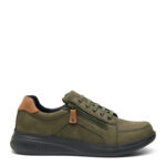 New Feet Grøn Sko Nubuck Læder - Billede 2