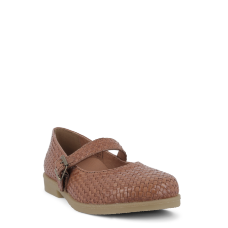 Green Comfort Cognac Caroline Ballerina