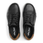 New Feet Sort Herresko Med Lynlås - Billede 3