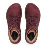 New Feet Vinrød Støvle Med Lynlås - Billede 3