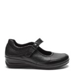 New Feet Sort Ballerina med velcro - Billede 4