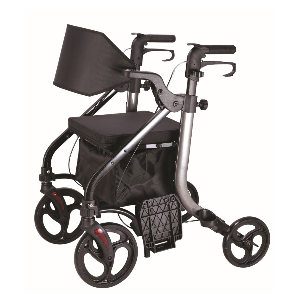 22262-2 Rollator og Kørestol 2-I-1 - Billede 1