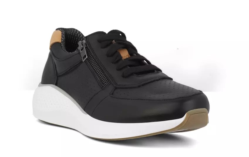 225026q37-001_3 Green Comfort Sneaker Sort - Billede 1