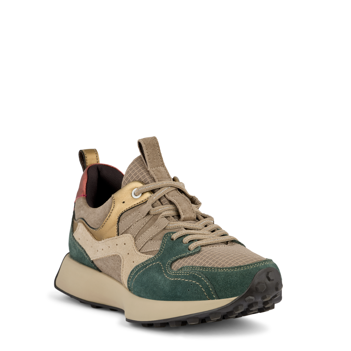 225059q80-046_3 Green Comfort Sea Green Carmen Sneaker - Billede 1