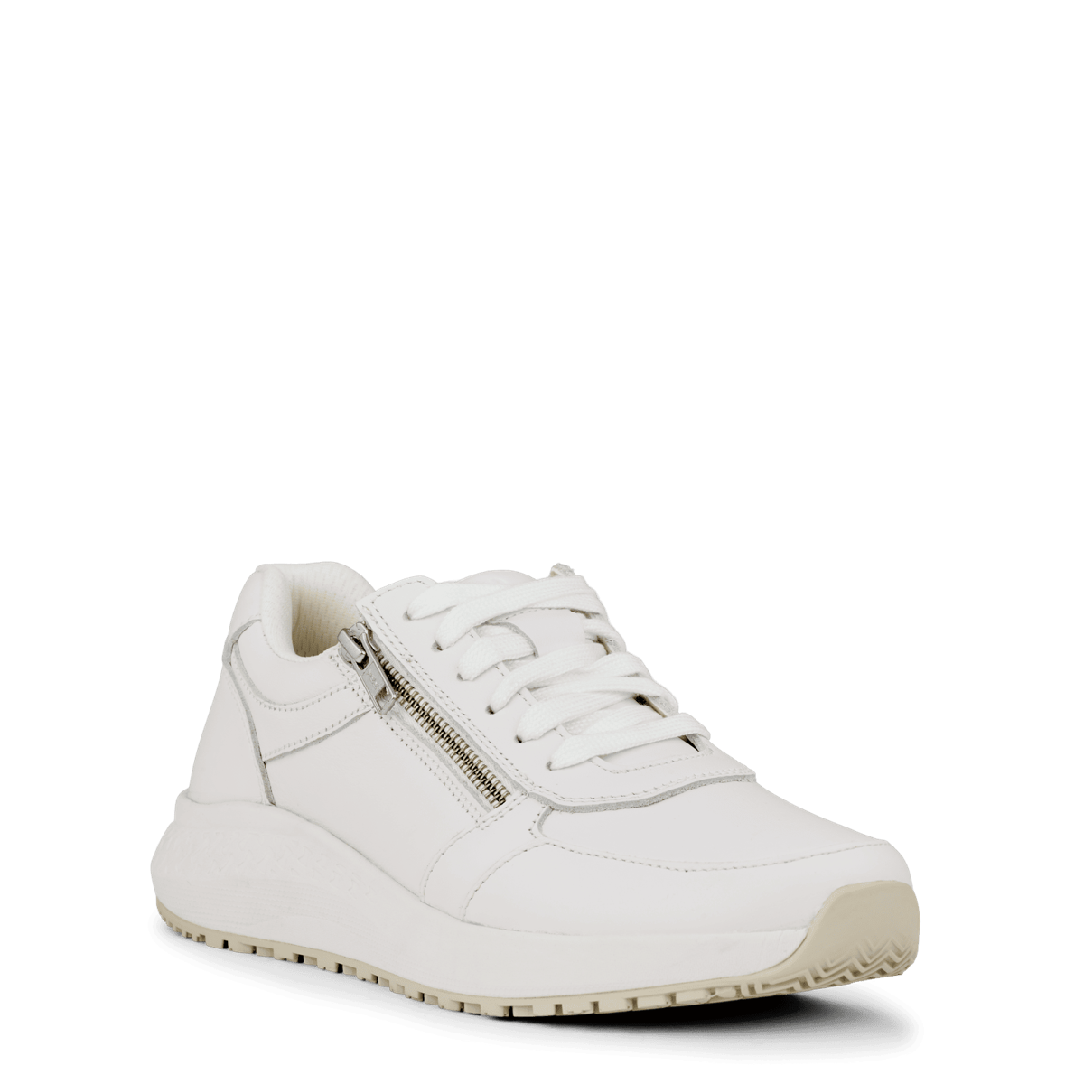 225081q37_002_3 Green Comfort Zigga Sneaker Hvid - Billede 1