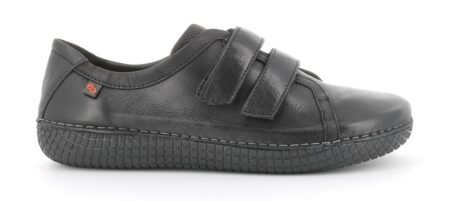 Green Comfort Sort Marina Sko Med Velcro