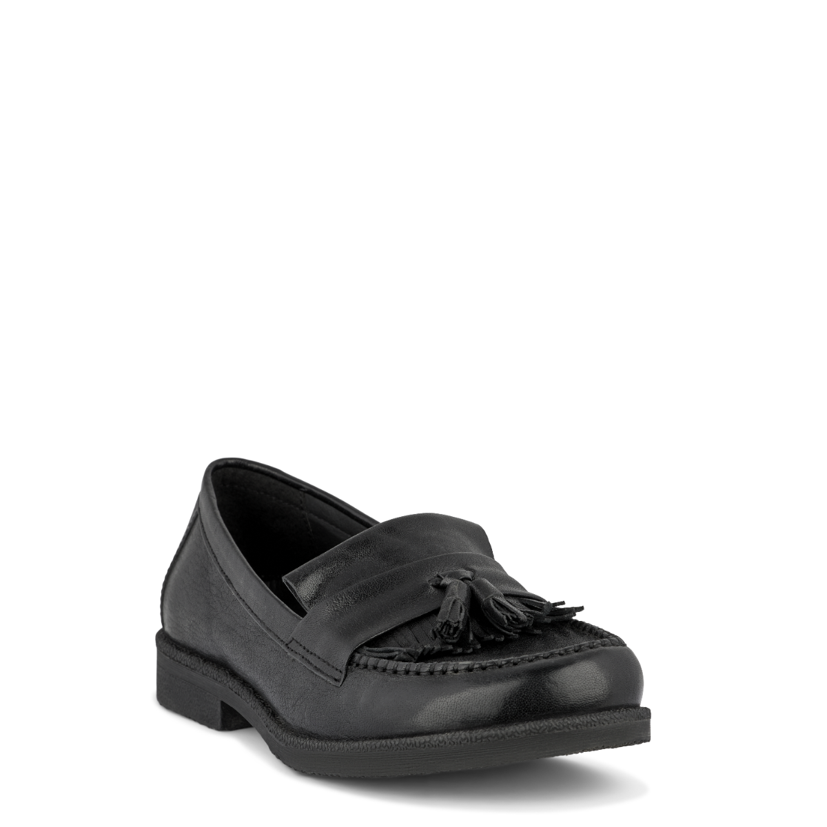 229011q34-001_3_2 Green Comfort Caroline Sort Loafer Sko - Billede 1